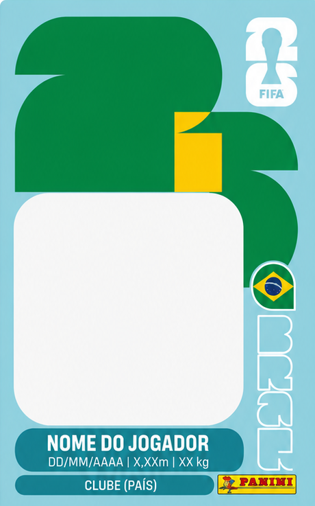 Modelo Vazio da Figurinha